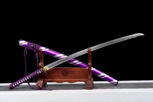 Katana Minamata (acier Damas)