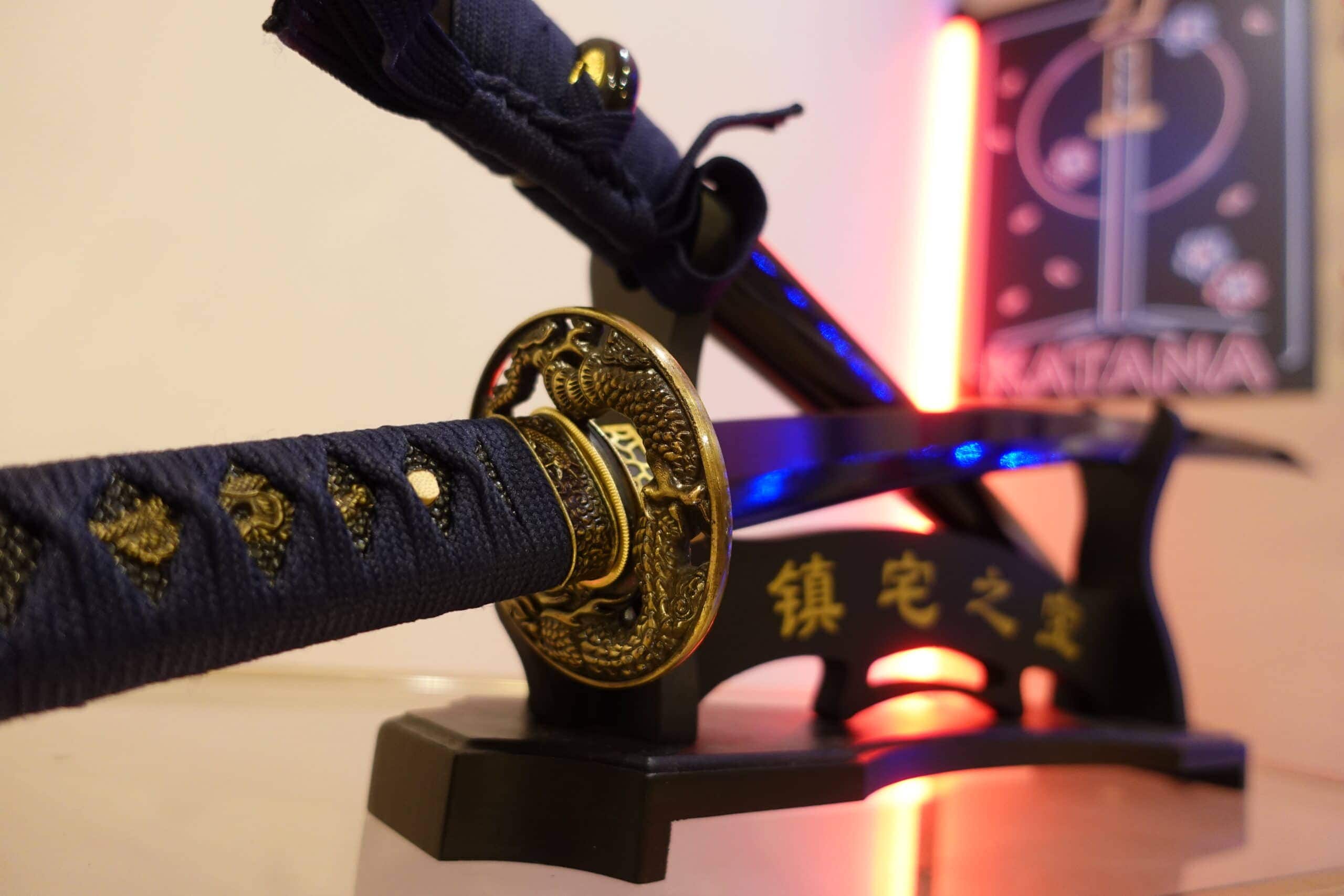 dragon samurai swords
