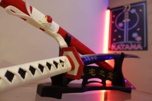 Katana Giyuu Tomioka (acier Au Carbone 1060)