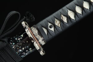 Katana Hiroshima (acier T10 & Véritable Hamon Hitatsura)