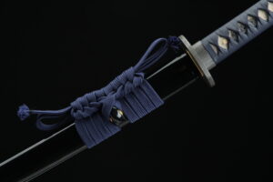 Katana Ishikari (acier Damas & Véritable Hamon)