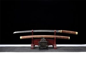 Rong Wu Katana Épée De Samouraï Japonais Véritable Katana Épée Artisanale Épée Longquan