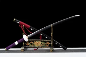Katana Kikoku Trafalgar Law (acier Au Carbone 1060)