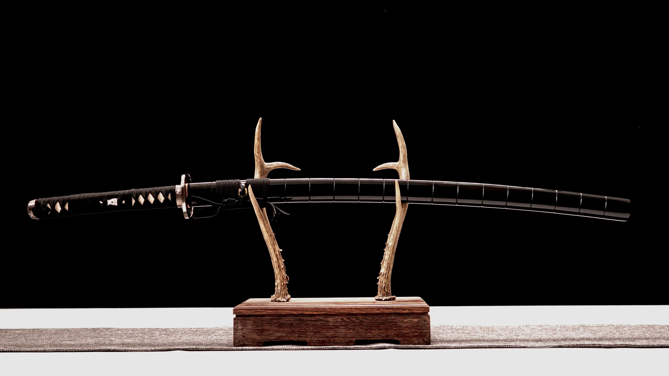 Katana Daisen (acier Damas)