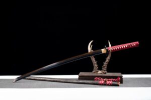 Katana Date (acier T10 & Véritable Hamon & Peau De Raie)