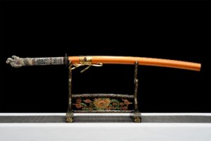 Katana Tête De Dragon (acier Au Carbone 1060)