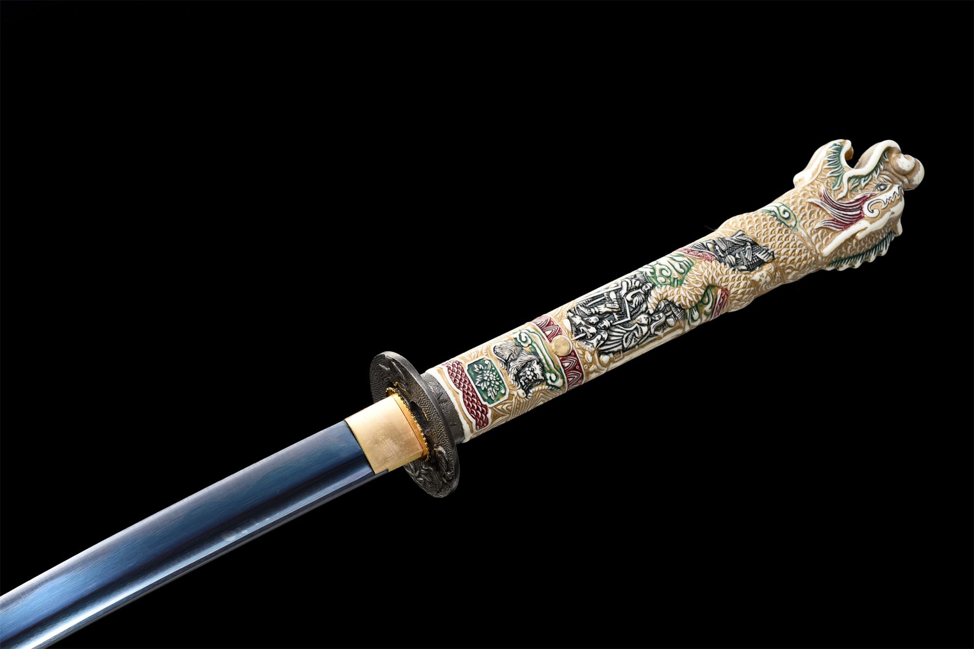 Dragon head katana (1060 carbon steel) | Katana Heaven