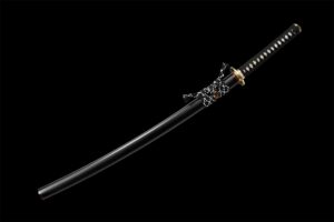 Katana Kuji (acier T10 & Véritable Hamon & Peau De Raie)