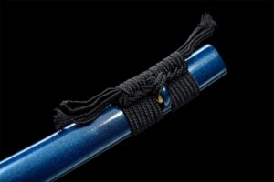 Katana Abysse (acier Au Carbone 1095 & Véritable Hamon)