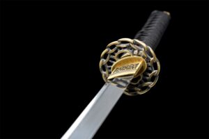 Wakizashi Maizuru (acier Damas)