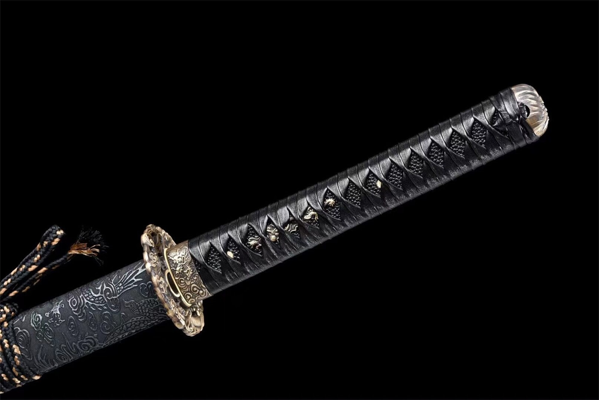Multiverse Katana (Purple Damascus Steel) | Katana Heaven