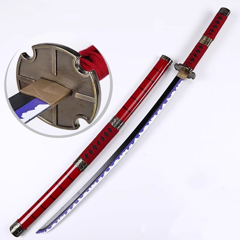 Sandai Kitetsu One Piece Katana (STEEL) | Katana Heaven