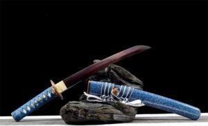 Tanto Sabae (acier Damas Torsadé)
