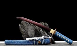 Tanto Sabae (acier Damas Torsadé)