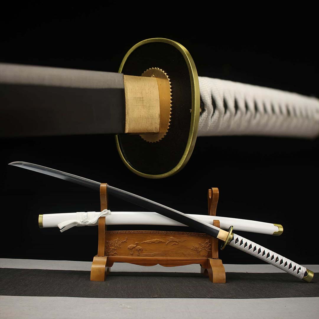 Black Enma Katana Sword (Carbon Steel 1060) | Katana Heaven
